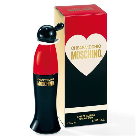 cheap and chic by moschino.